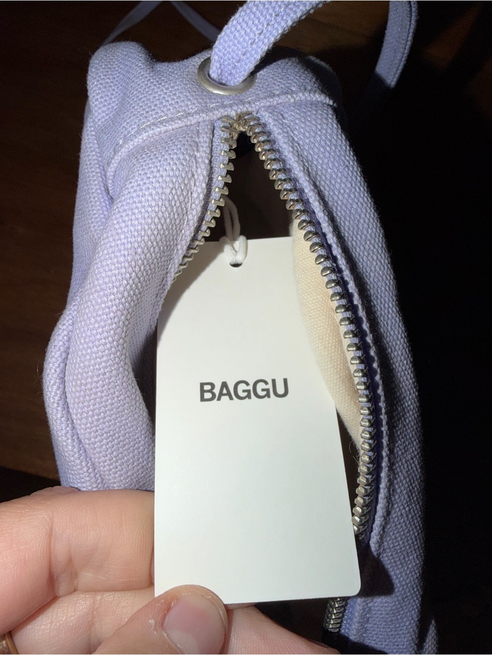 Baggu Lilac Round Crossbody Bag - Women - Picture 2 of 4